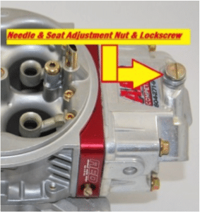 Initial carburetor set-up